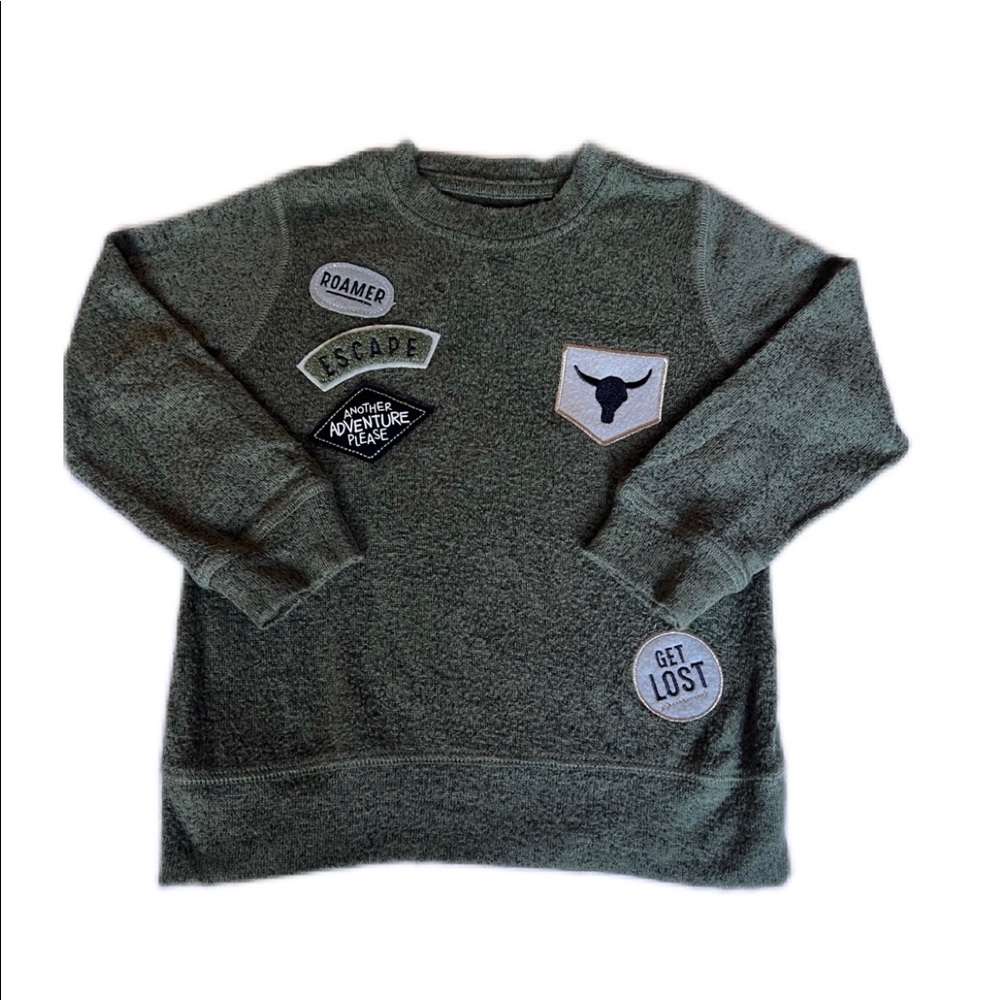 Unisex kids lightweight sweater 3T - Hunter Green